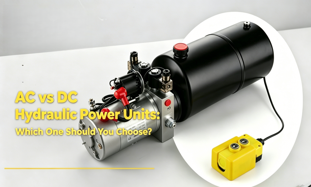 AC vs DC HYDRAULIC POWER UNITS