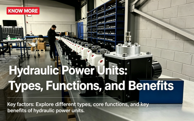 Hydraulic Power Units: Types, Functions, and Benefits
