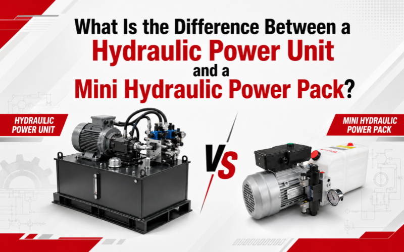 Hydraulic Power Unit VS Mini Hydraulic Power Pack