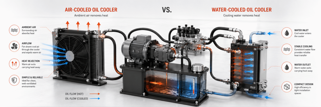 Choose Between Air Cooling and Water Cooling