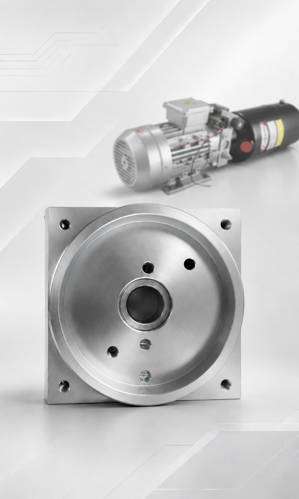 Individuelle zentrale Ventilblocklösung für Mini-Hydraulikaggregat