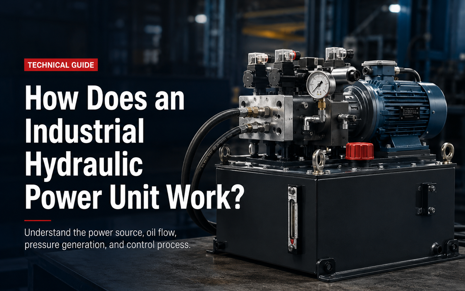 How Does an Industrial Hydraulic Power Unit Work