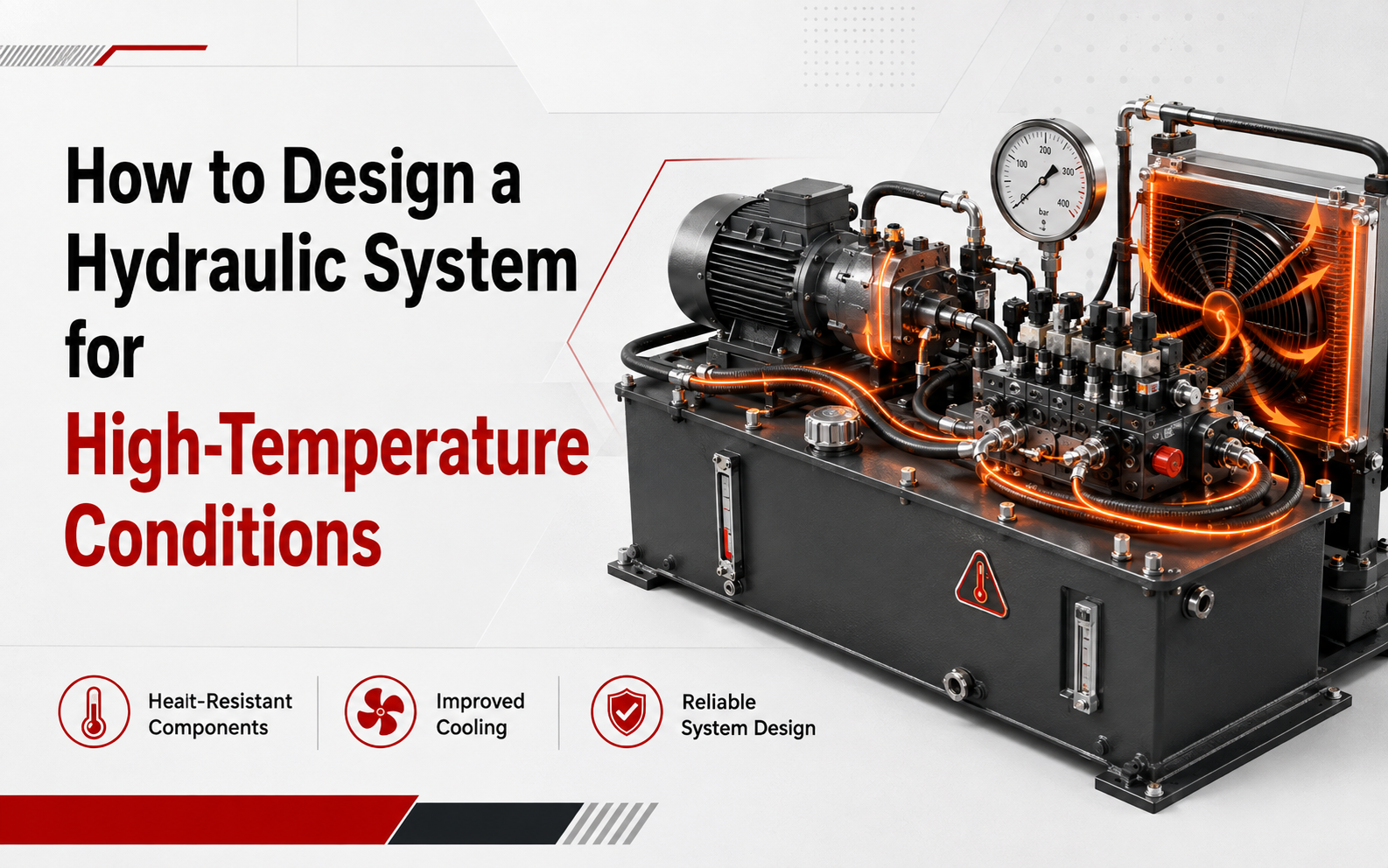 How to Design a Hydraulic System for High-Temperature Conditions