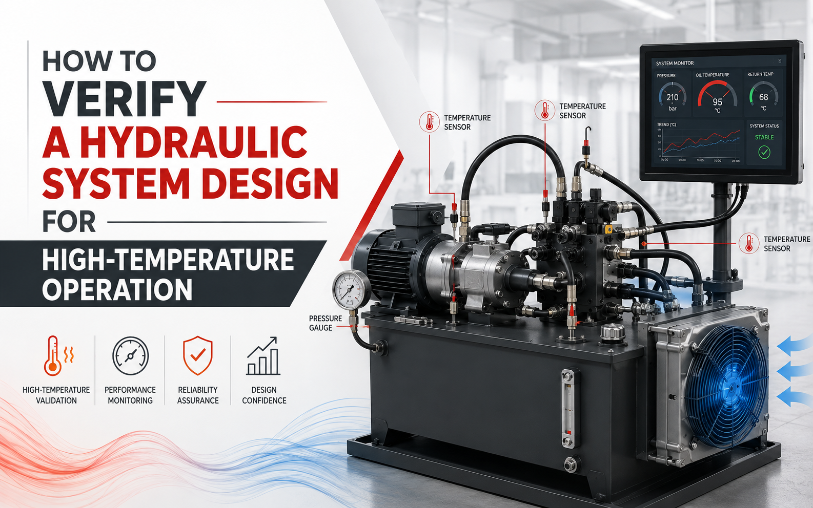 How to Verify a Hydraulic System Design for High-Temperature Operation