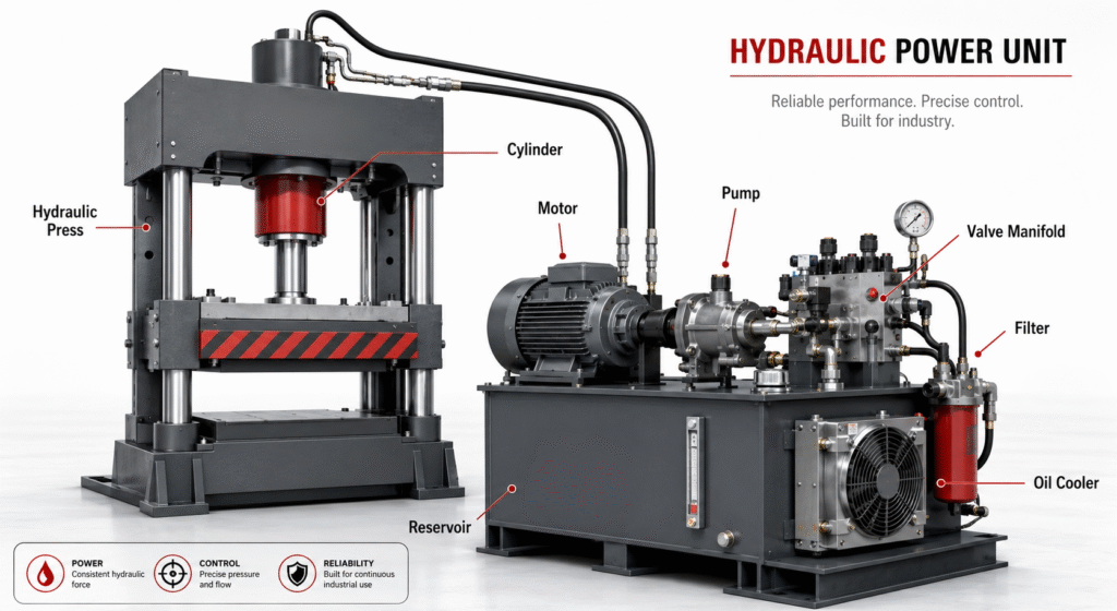 Hydraulic Power Unrit For Press