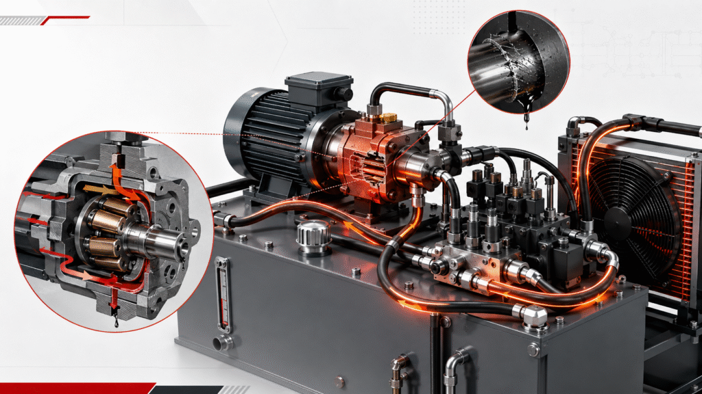 Internal Leakage in Pumps and Valves