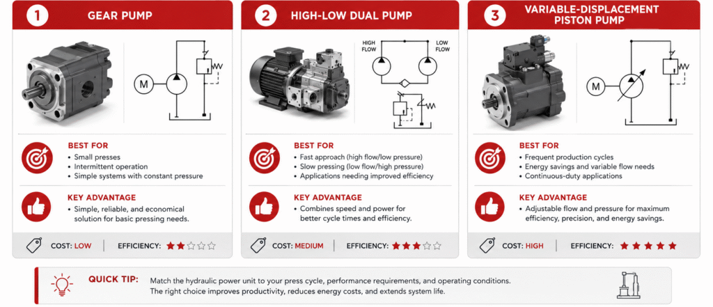 Match Motor Power to the Actual Press Cycle