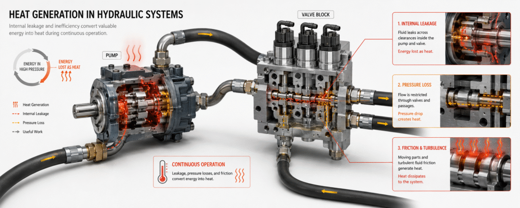 Relief Valve Working Continuously
