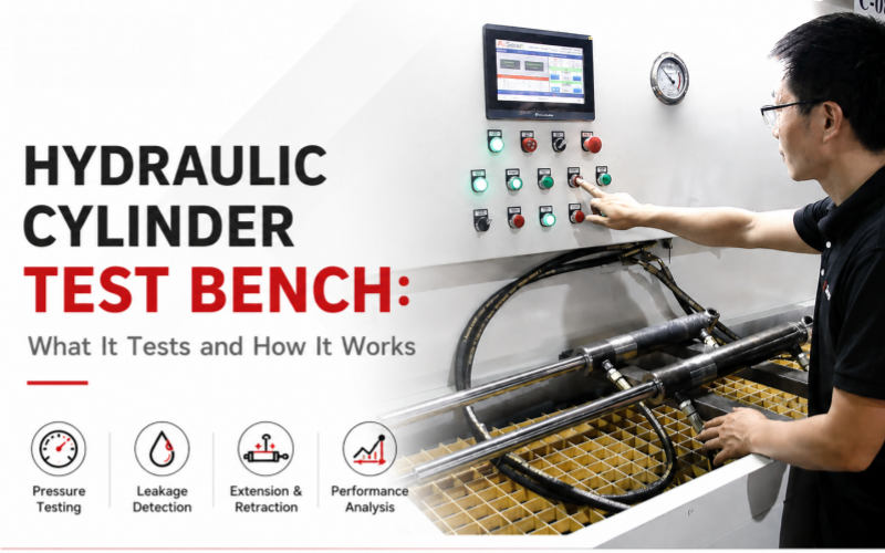 Hydraulic Cylinder Test Bench What It Tests and How It Works