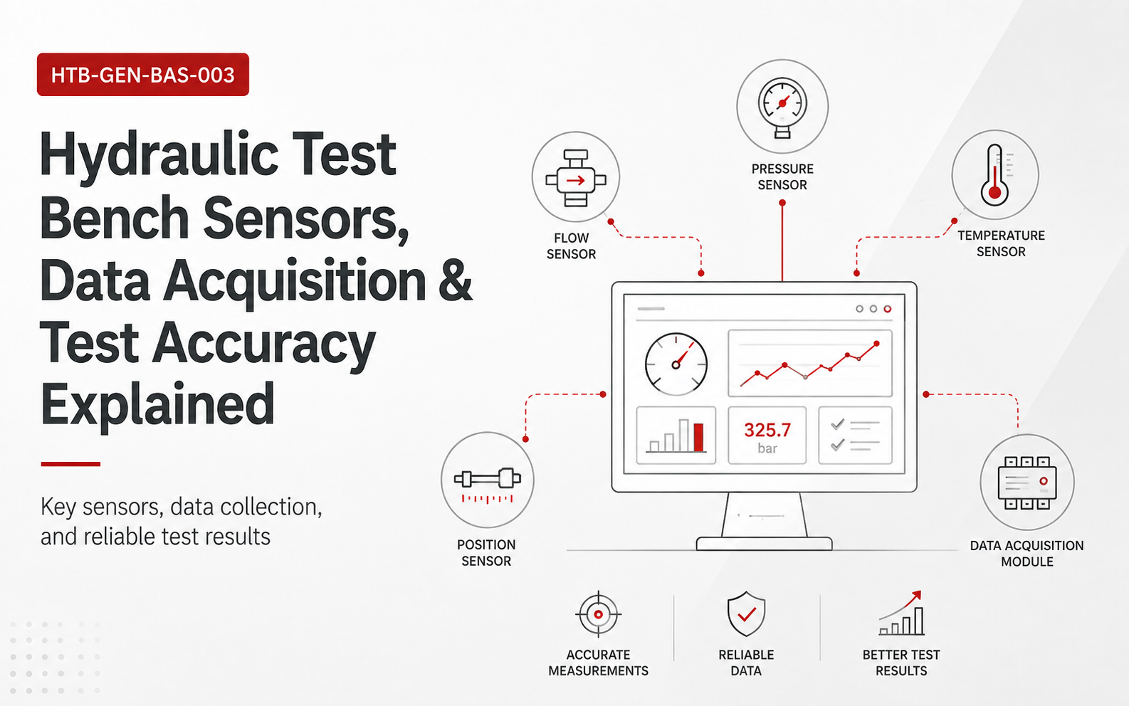 Hydraulic Test Bench Sensors, Data Acquisition & Test Accuracy Explained