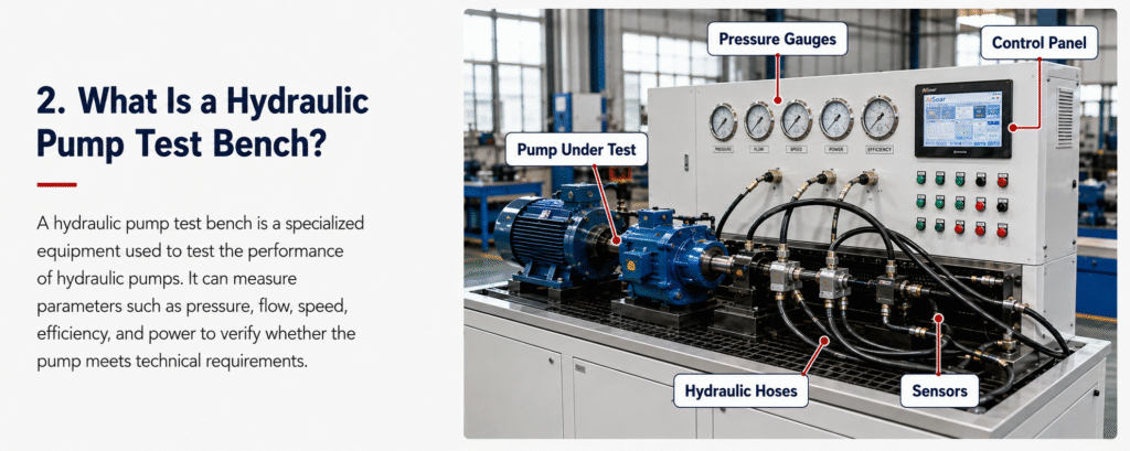 What Is a Hydraulic Pump Test Bench